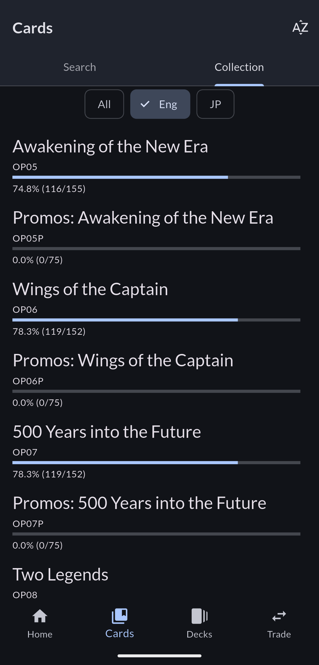 Collection Analytics